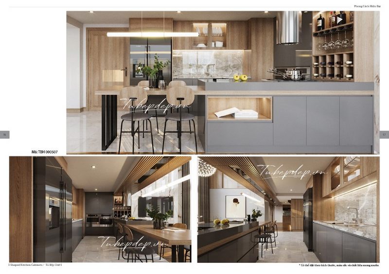 Giới thiệu top 24 mẫu thiết kế phòng bếp Chung cư, nhà phố, biệt thự hiện đại đón đầu xu thế hiện nay 
